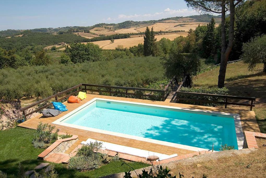 Stunning Country House Overlooking Tuscany Hills Lorenzana Exterior photo